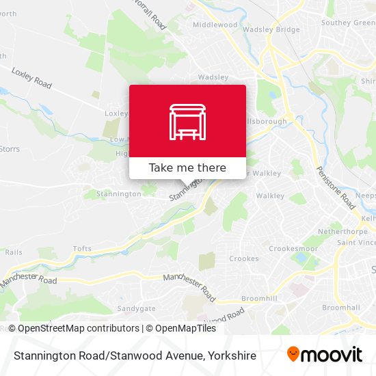 Stannington Road / Stanwood Avenue map