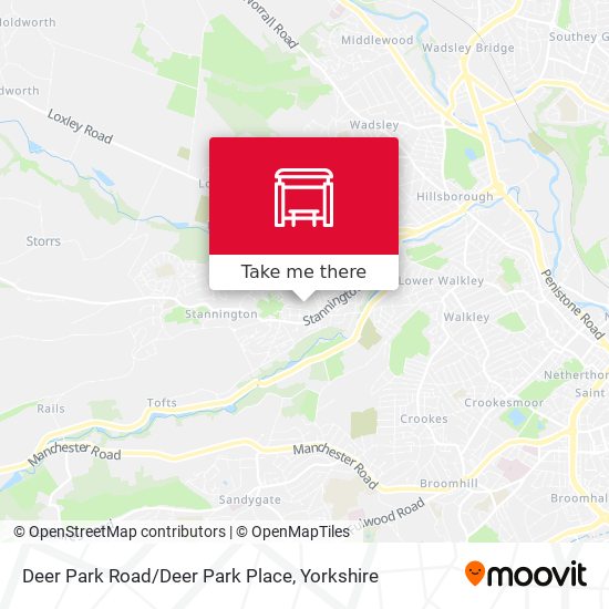 Deer Park Road/Deer Park Place map