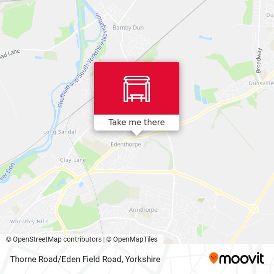 Thorne Road/Eden Field Road map