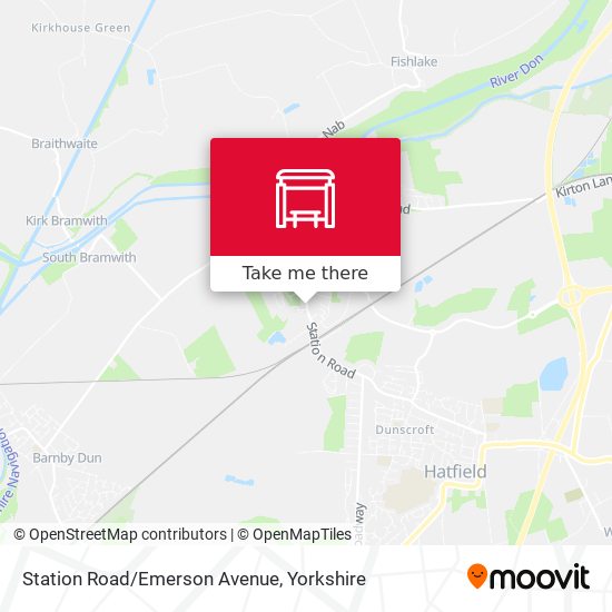 Station Road/Emerson Avenue map