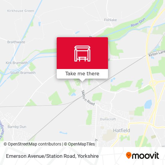 Emerson Avenue/Station Road map