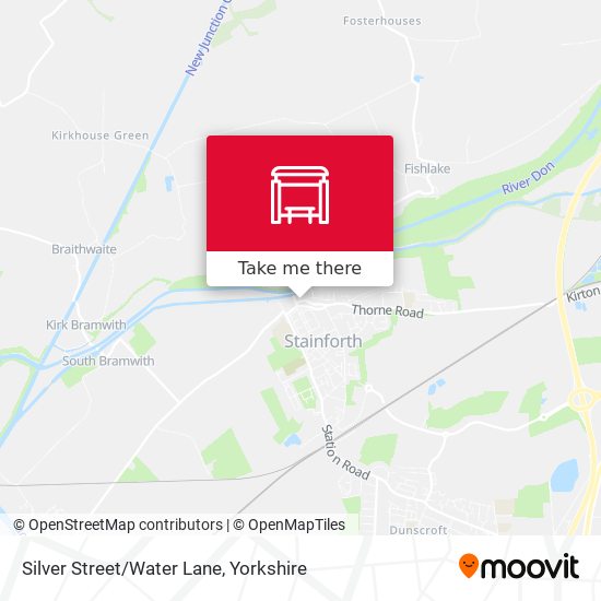 Silver Street/Water Lane map