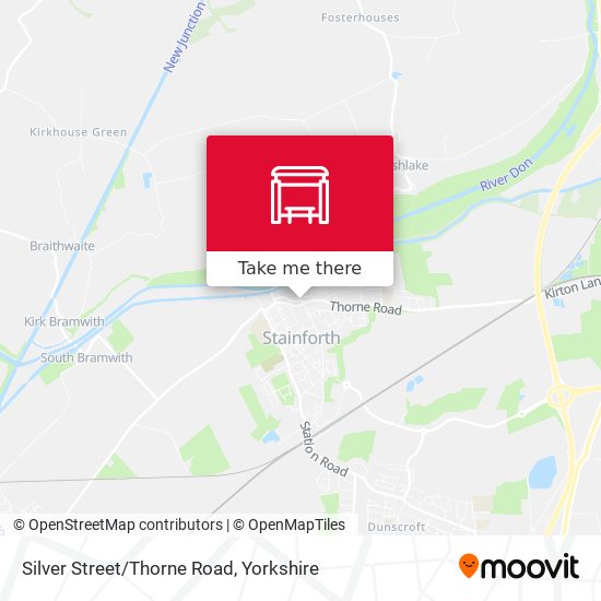 Silver Street/Thorne Road map