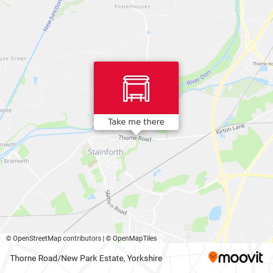 Thorne Road/New Park Estate map