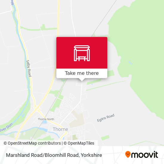Marshland Road/Bloomhill Road map
