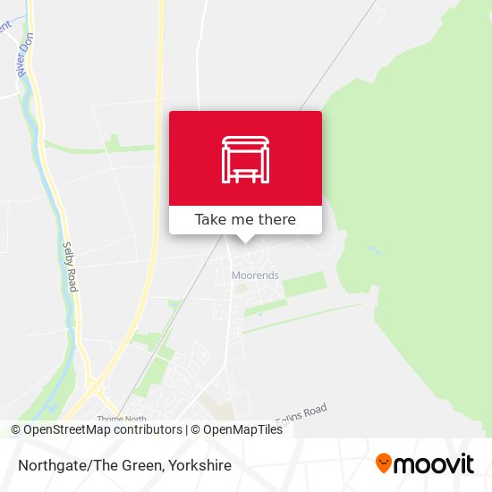 Northgate/The Green map