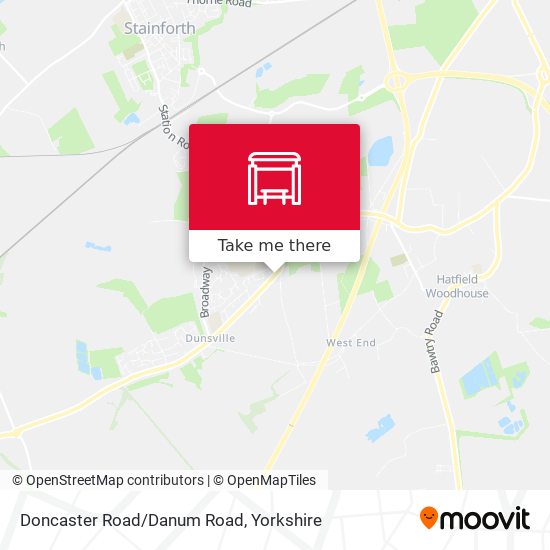 Doncaster Road/Danum Road map