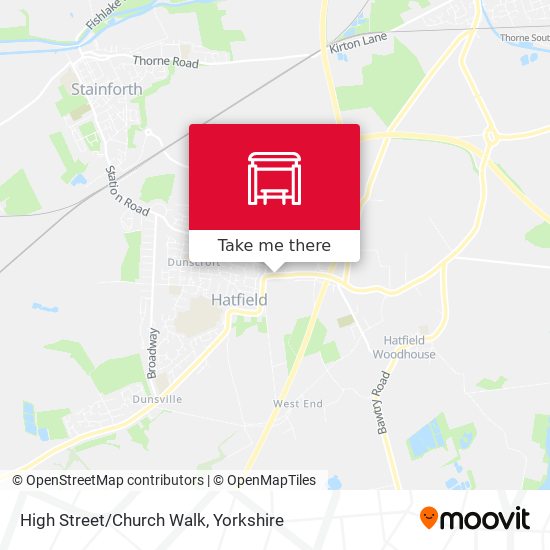 High Street/Church Walk map
