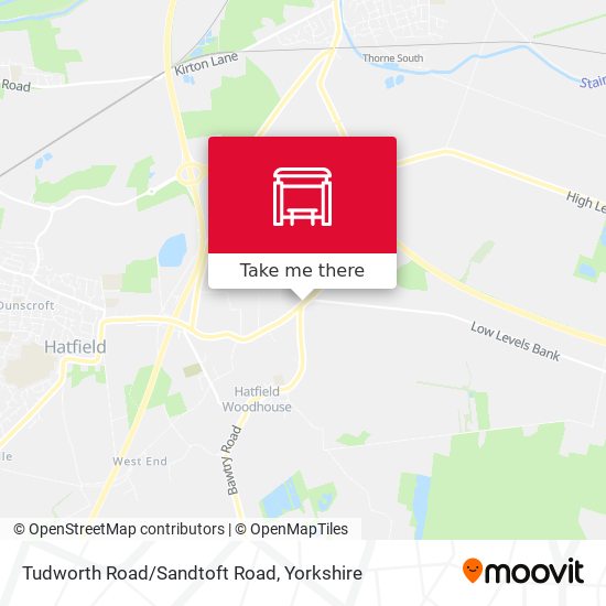 Tudworth Road/Sandtoft Road map