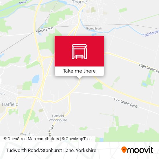 Tudworth Road/Stanhurst Lane map
