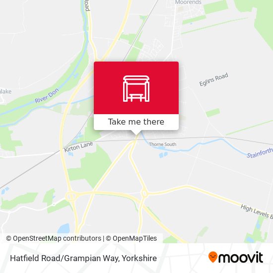 Hatfield Road/Grampian Way map