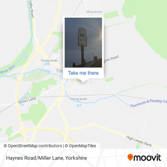 Haynes Road/Miller Lane map