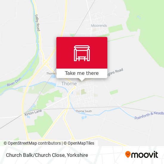 Church Balk/Church Close map