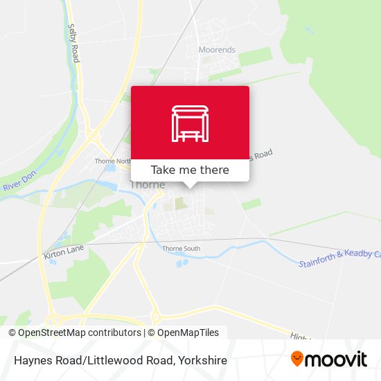 Haynes Road/Littlewood Road map