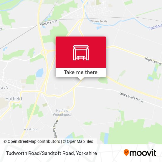 Tudworth Road/Sandtoft Road map