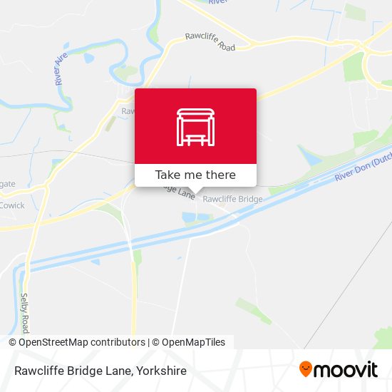 Rawcliffe Bridge Lane map