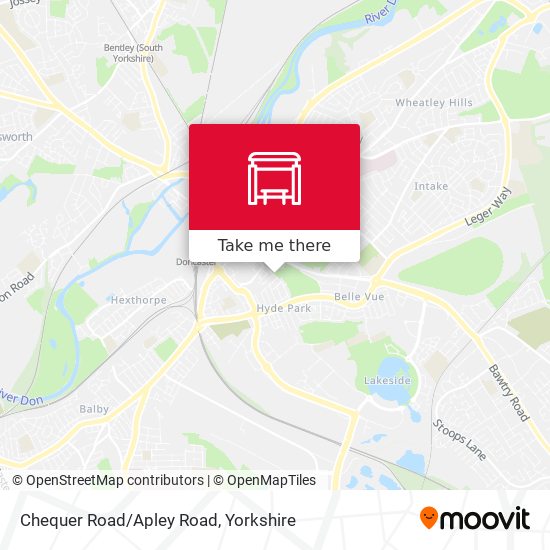 Chequer Road/Apley Road map