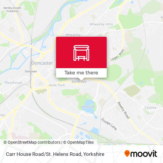 Carr House Road / St. Helens Road map