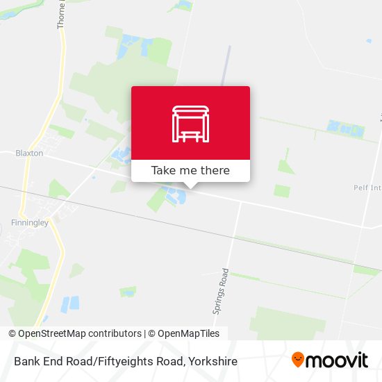 Bank End Road/Fiftyeights Road map