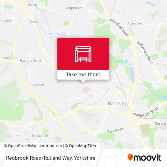 Redbrook Road/Rutland Way map