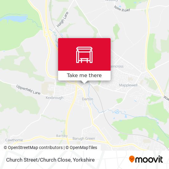 Church Street/Church Close map