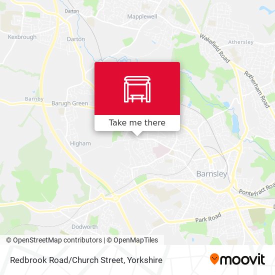 Redbrook Road/Church Street map