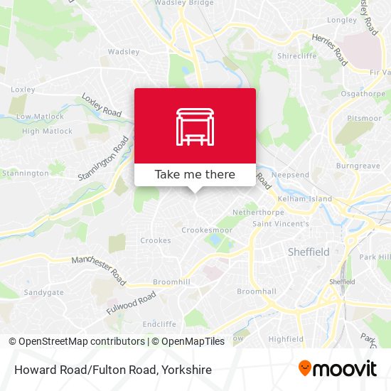 Howard Road/Fulton Road map