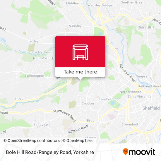 Bole Hill Road/Rangeley Road map