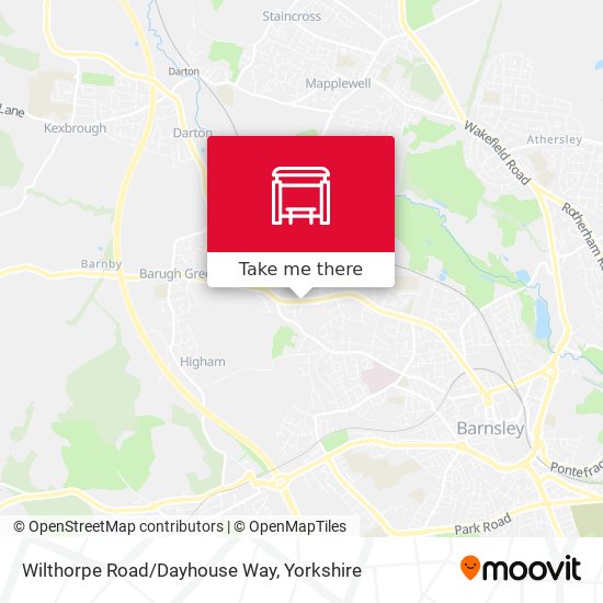 Wilthorpe Road/Dayhouse Way map