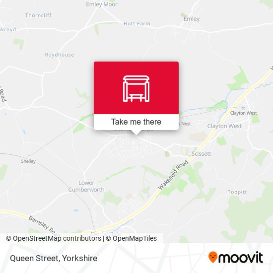 Queen Street map