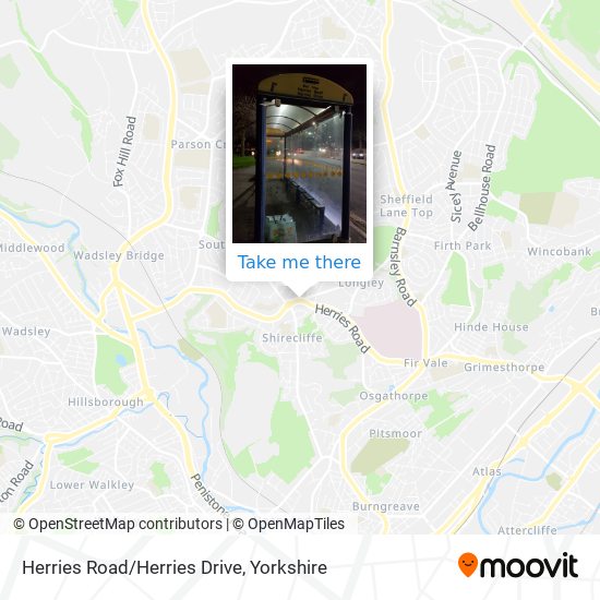 Herries Road/Herries Drive map