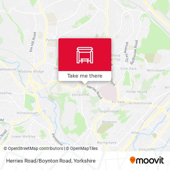 Herries Road/Boynton Road map