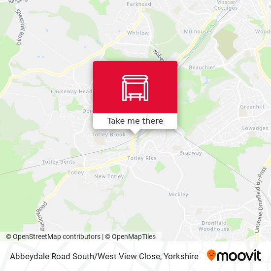 Abbeydale Road South / West View Close map