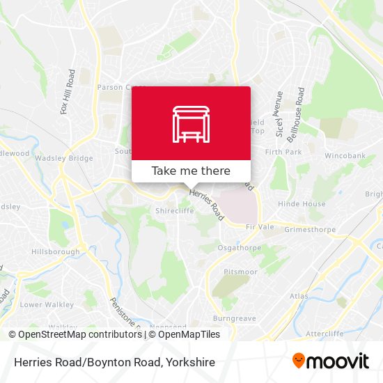 Herries Road/Boynton Road map