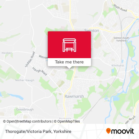 Thorogate/Victoria Park map