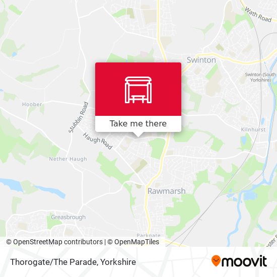 Thorogate/The Parade map