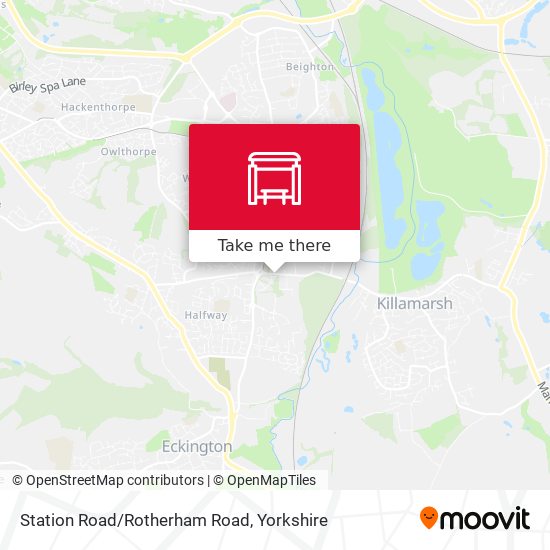 Station Road/Rotherham Road map