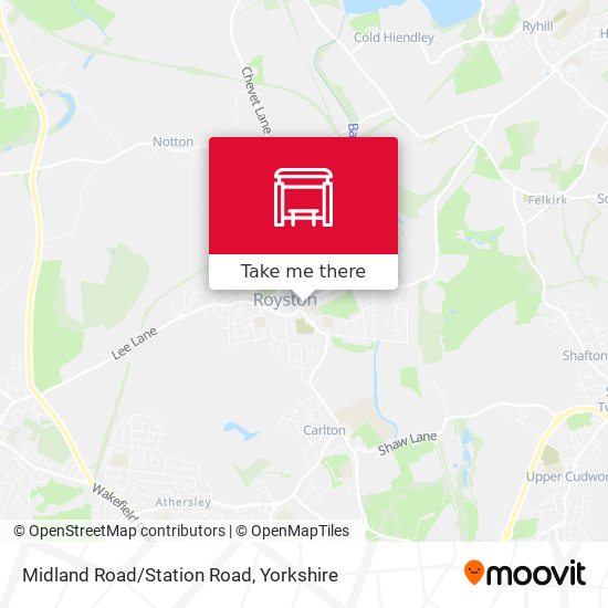 Midland Road/Station Road map