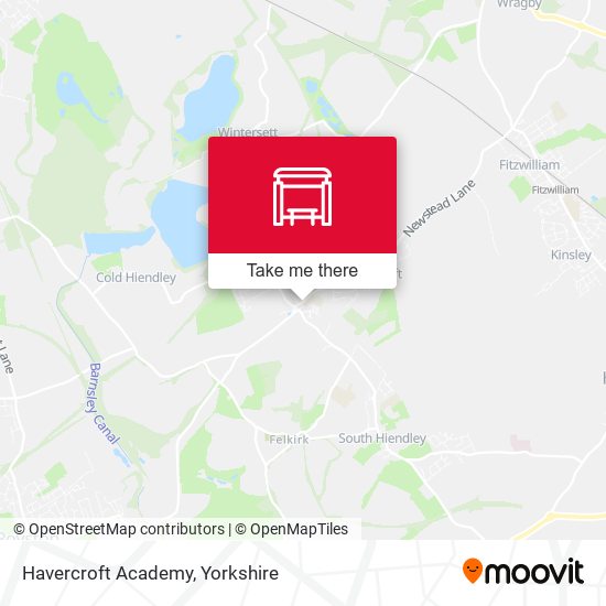 Havercroft Academy map