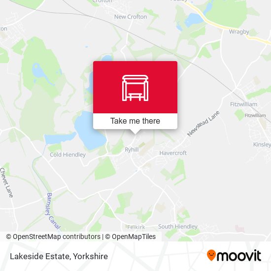 Lakeside Estate map