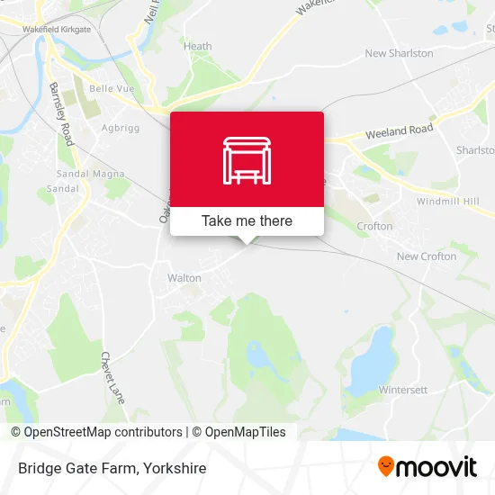 Bridge Gate Farm map