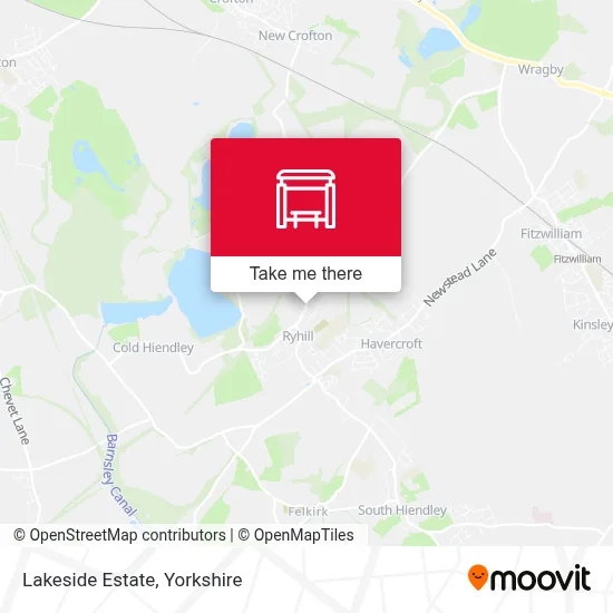 Lakeside Estate map