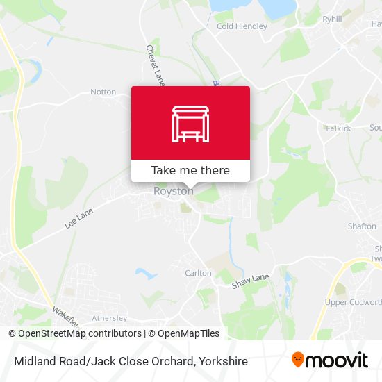 Midland Road / Jack Close Orchard map