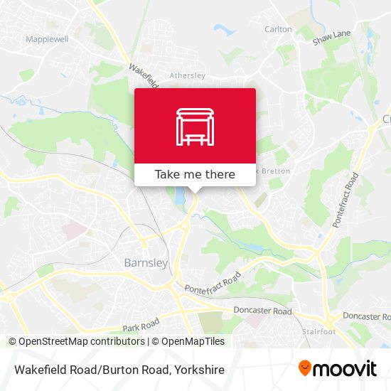 Wakefield Road/Burton Road map