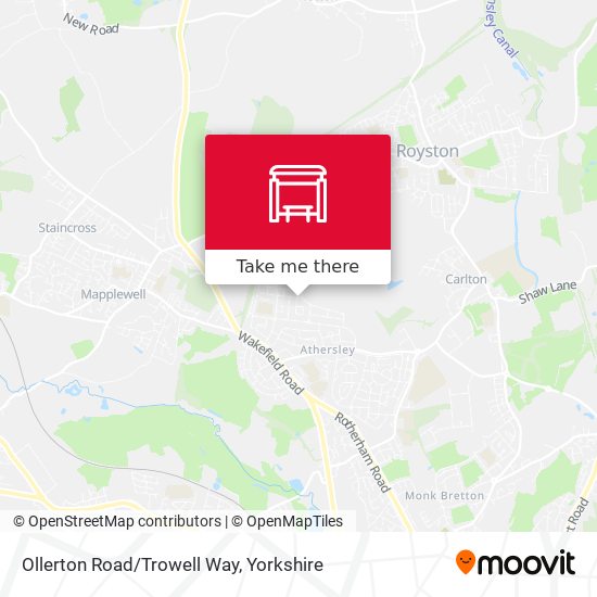 Ollerton Road/Trowell Way map