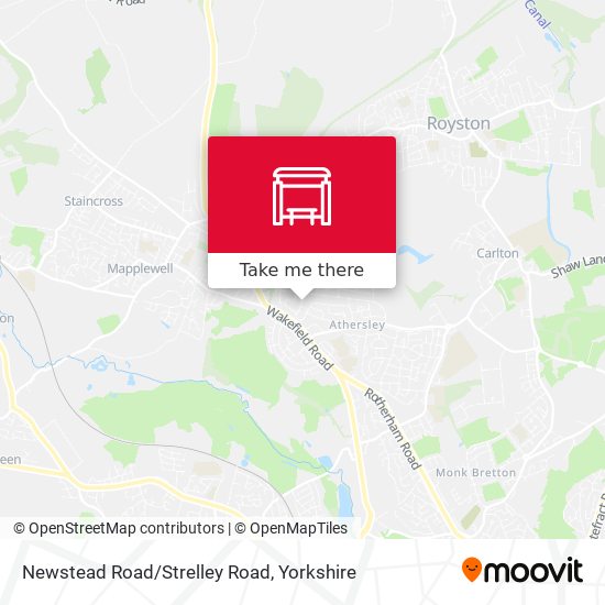 Newstead Road/Strelley Road map