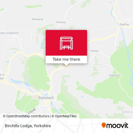 Birchills Lodge map