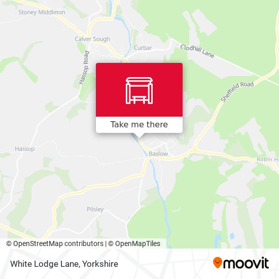 White Lodge Lane map