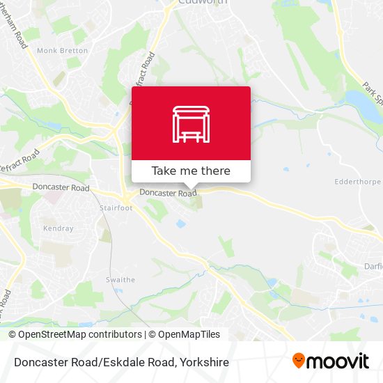 Doncaster Road/Eskdale Road map