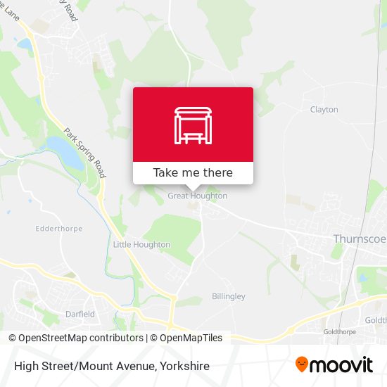 High Street/Mount Avenue map